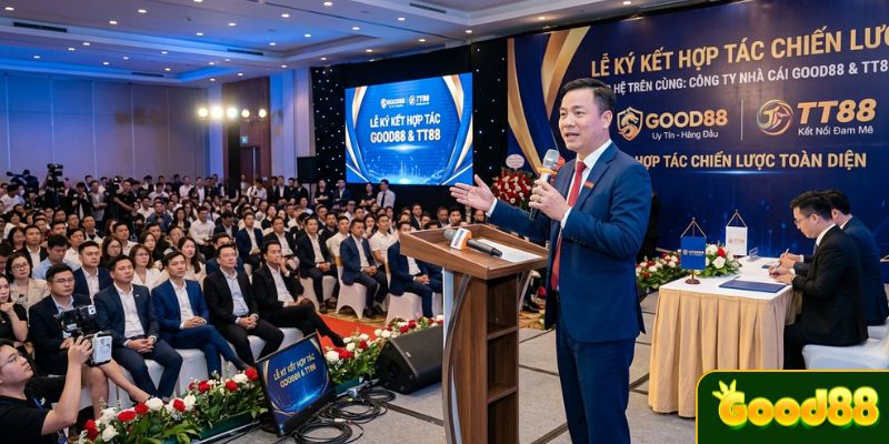 GOOD88 Hợp Tác TT88 - Sự Kết Hợp Đột Phá Ngành Cá Cược 2026 - Arivo